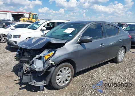 2017 Nissan Versa 1.6 Sv из США, поврежденный, VIN 3N1CN7APXHL841926